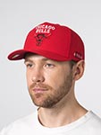 Бейсболка MITCHELL NESS арт. HP13208-CBURDRD Chicago Bulls NBA (красный)